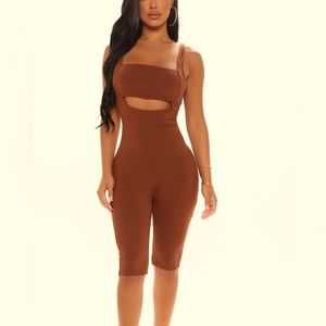fashion Nova Mid cut Romper
